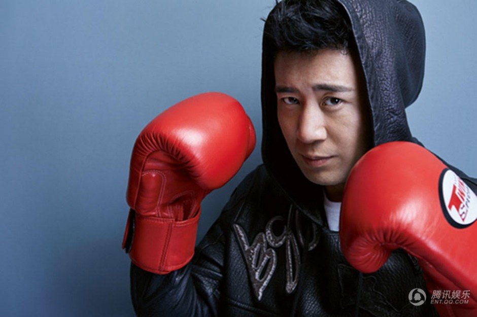 演員于和偉寫真化身拳擊手 青春活力霸氣迷人