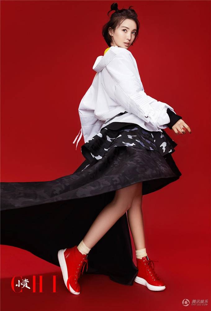 金晨最新時尚寫真大片 輕松hold住多種造型