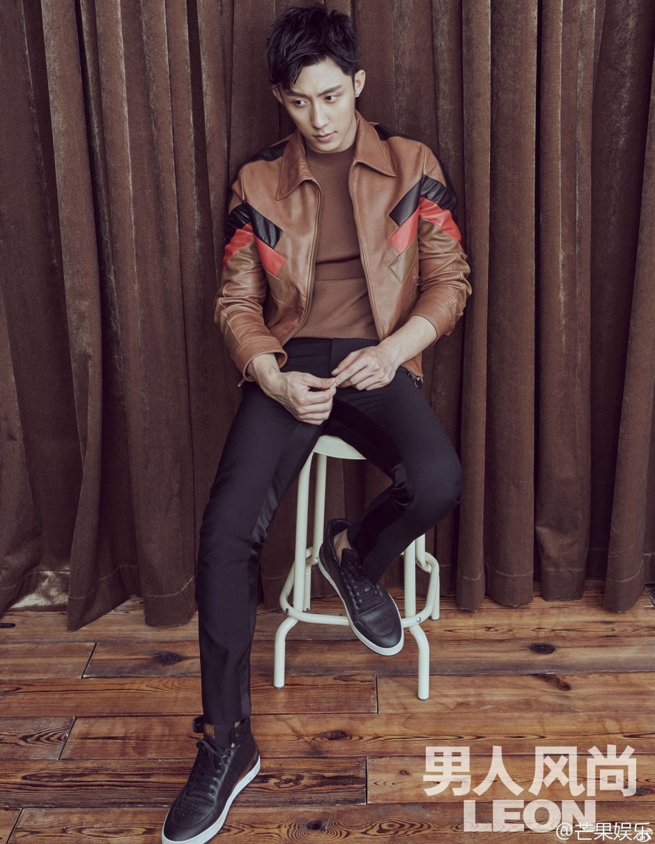 黃景瑜最新帥氣寫(xiě)真公開(kāi) 俊朗面孔彰顯男人風(fēng)尚