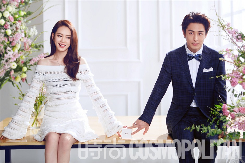 戚薇李承鉉大片秀恩愛 甜蜜比心愛意溢出畫面