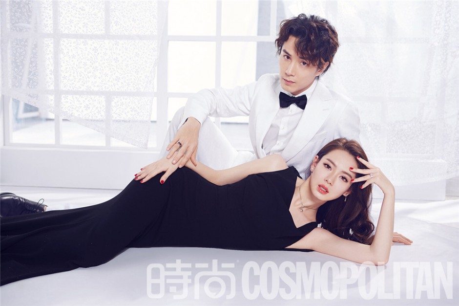 戚薇李承鉉大片秀恩愛 甜蜜比心愛意溢出畫面