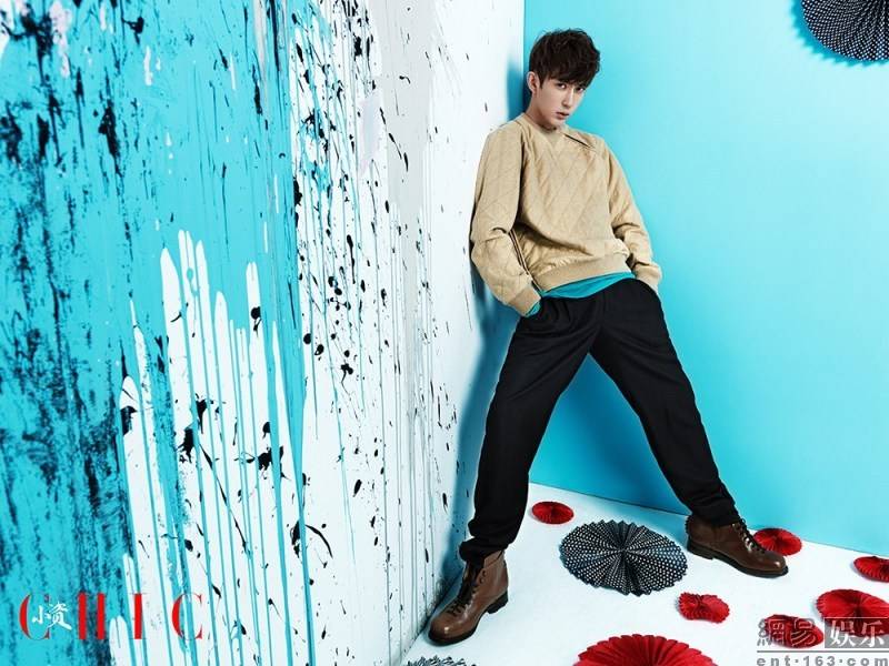 于朦朧雜志寫真大片曝光 撲面而來的少年氣