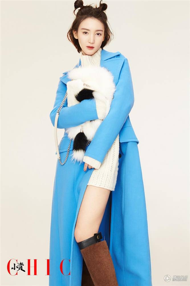 金晨最新時尚寫真大片 輕松hold住多種造型