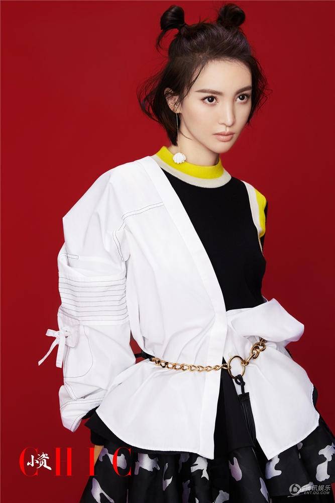 金晨最新時尚寫真大片 輕松hold住多種造型