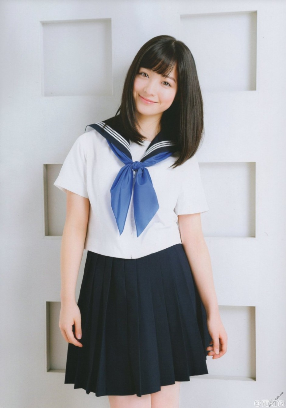 日本清純蘿莉橋本環(huán)奈水手服寫真圖片