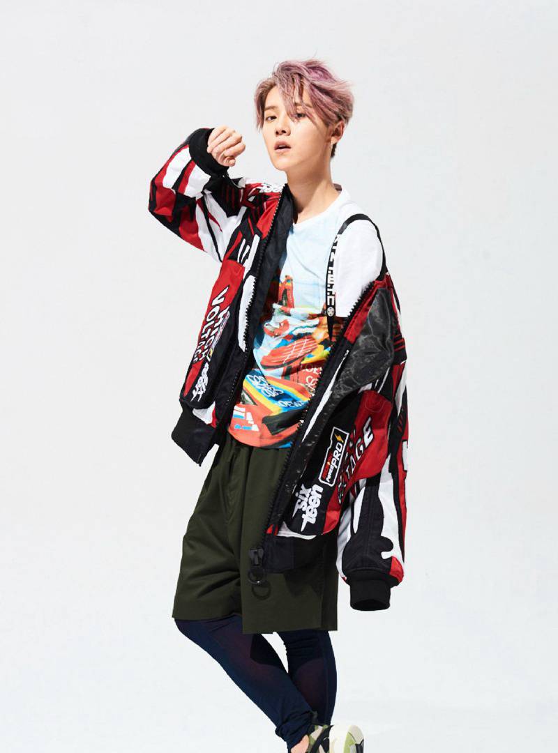 鹿晗攝影寫真大圖曝光 化身運(yùn)動活力少年