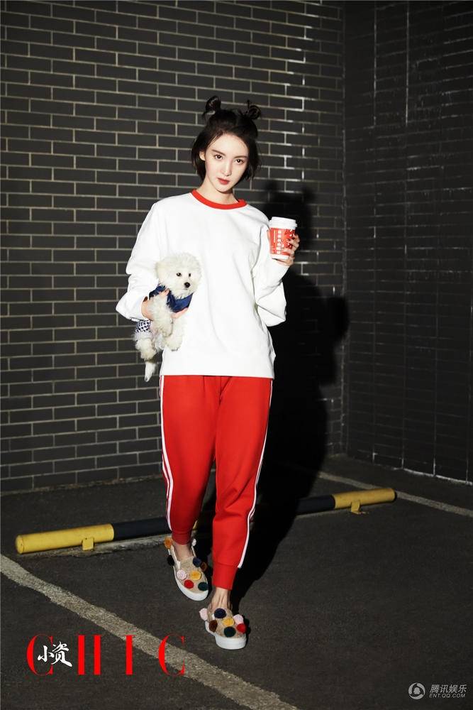 金晨最新時尚寫真大片 輕松hold住多種造型