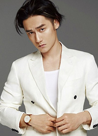 蔣勁夫早春西裝寫真大片 長發(fā)背頭藝術感十足