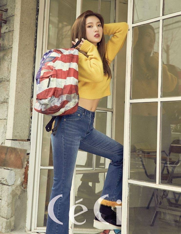 red velvet組合joy和Irene青春氣息寫真曝光