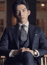 井柏然時尚大片曝光 黑白光影演繹正反面