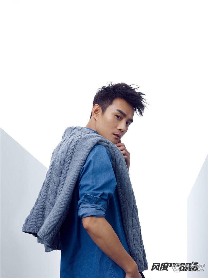 王凱時(shí)尚寫真大片 目光慵懶風(fēng)格雅痞率性