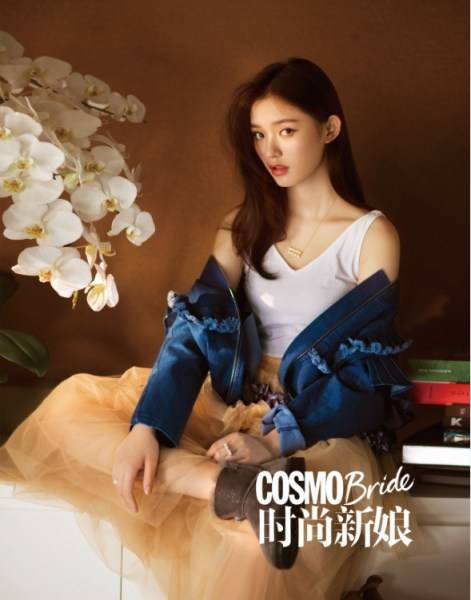 林允最新雜志大片 優(yōu)雅嫵媚宛如油畫中人