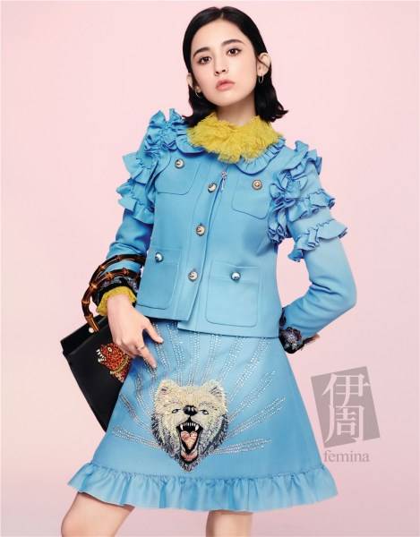 古力娜扎雜志大片曝光 變身復古糖果女孩