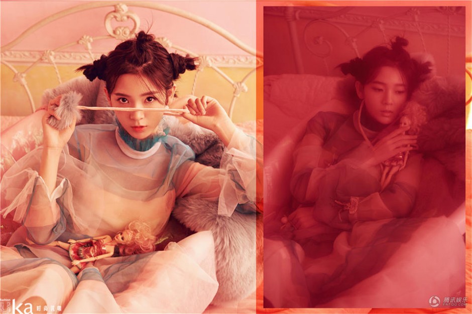陳瑤最新寫真大片曝光 粉色夢(mèng)幻少女心炸裂