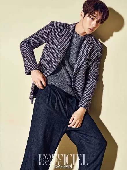 韓國小鮮肉南柱赫時尚畫報 盡顯紳士風格