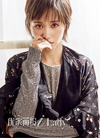 演員王子文曝最新寫真 性感露肩玩轉(zhuǎn)歐美風(fēng)