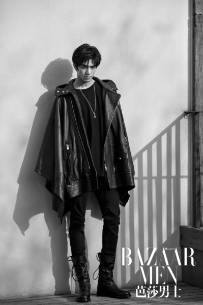 宋威龍時尚寫真圖片 眼神清澈散發(fā)男士魅力