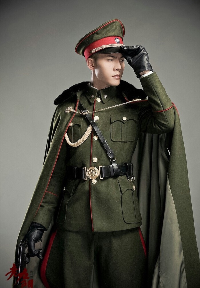 老九門陳偉霆造型海報曝光