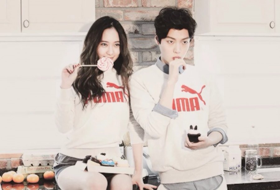 安宰賢鄭秀晶組&ldquo;CP&rdquo;拍攝寫真大片