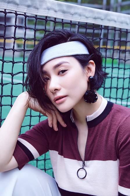 劉璇短發(fā)寫真曝光 完美演繹Mix運動風(fēng)