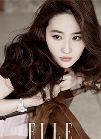 劉亦菲雜志面刊曝光 極具女人味嫵媚柔美