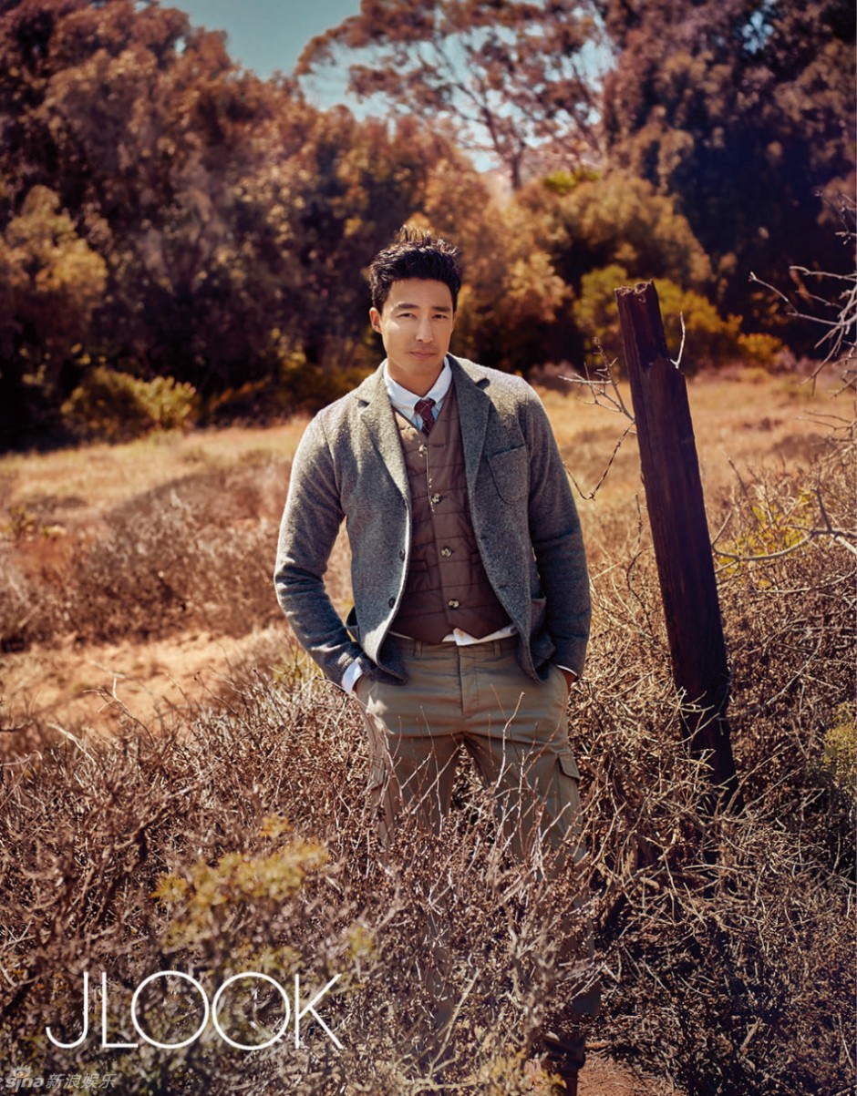 韓星丹尼爾亨利時尚畫報 盡顯秋日熟男魅力