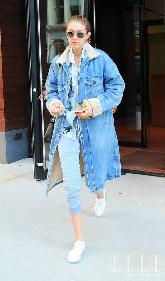 不與百花爭艷 初夏看明星牛仔街拍搭配