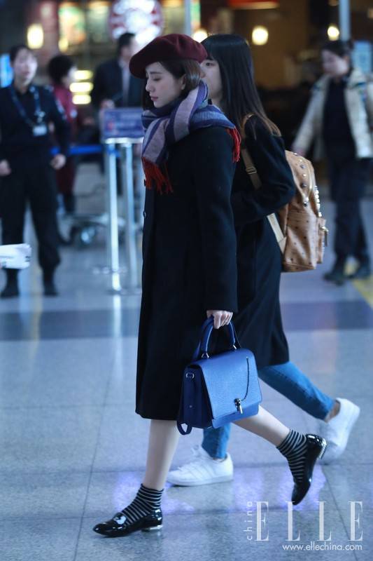 劉詩詩街拍生活照大曝光 私下搭配衣品超贊