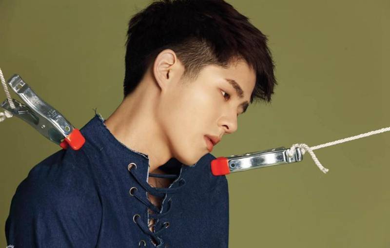 當(dāng)紅小生劉昊然時(shí)尚寫真變身扯線木偶