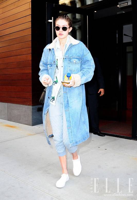 95后超模Gigi Hadid百變時尚街拍合集