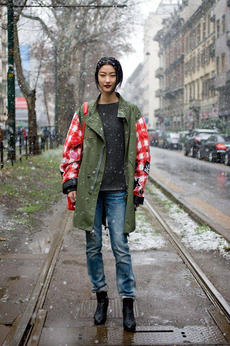 韓國(guó)模特樸智慧時(shí)尚簡(jiǎn)約實(shí)用街拍