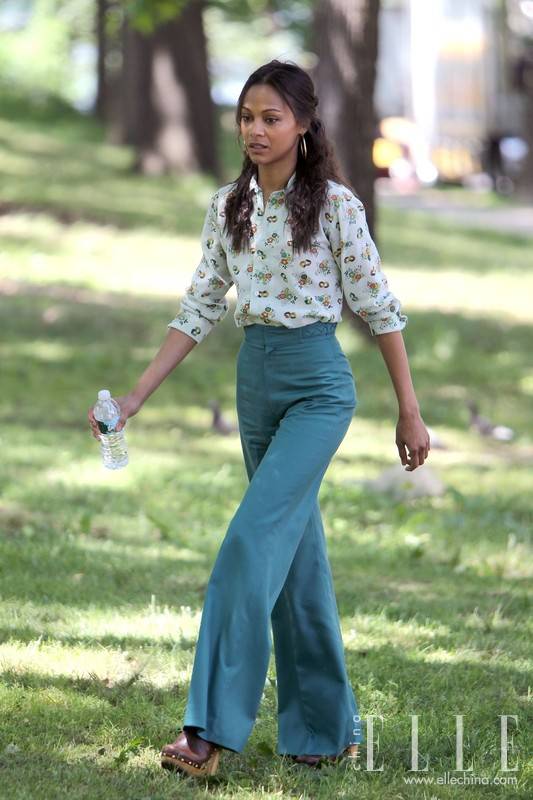 個(gè)小也不怕 高腰闊腿褲讓你胸以下全是大長(zhǎng)腿！