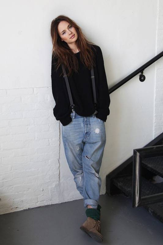 寬松牛仔褲怎么搭配？時(shí)尚達(dá)人給你不一樣的感覺