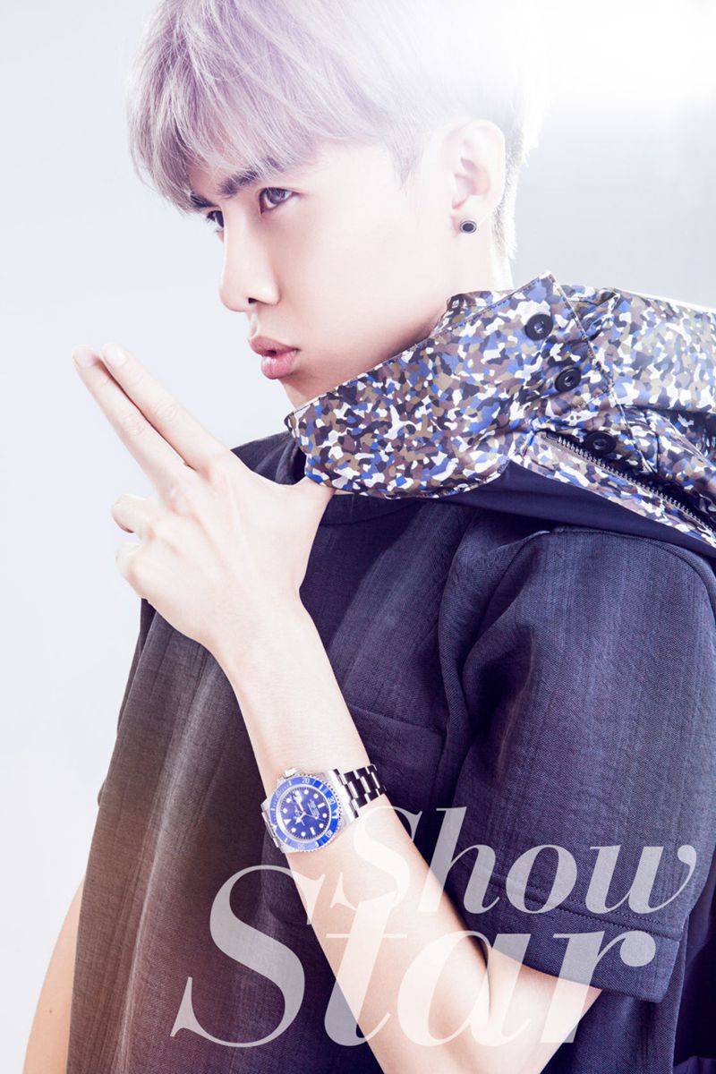 人氣偶像唐禹哲短發(fā)潮流時尚寫真集