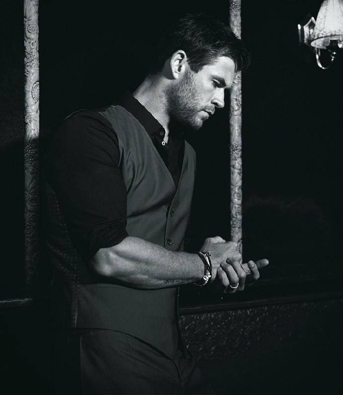 &ldquo;錘哥&rdquo;克里斯全新寫真大片 帥氣又有型