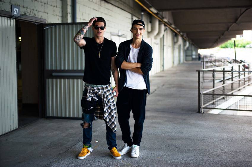 歐美型男街拍 演繹2016最潮時尚搭配