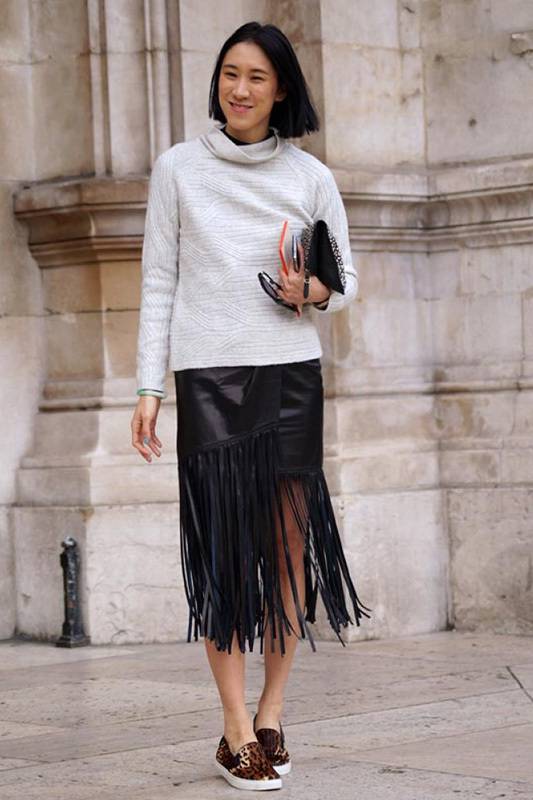 平底鞋怎么搭配?看歐美時(shí)尚達(dá)人的穿搭方法