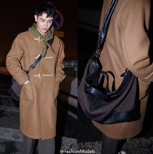 孫堅近期街拍曝光 飛行員外套+帽衫時尚溫暖兩不誤