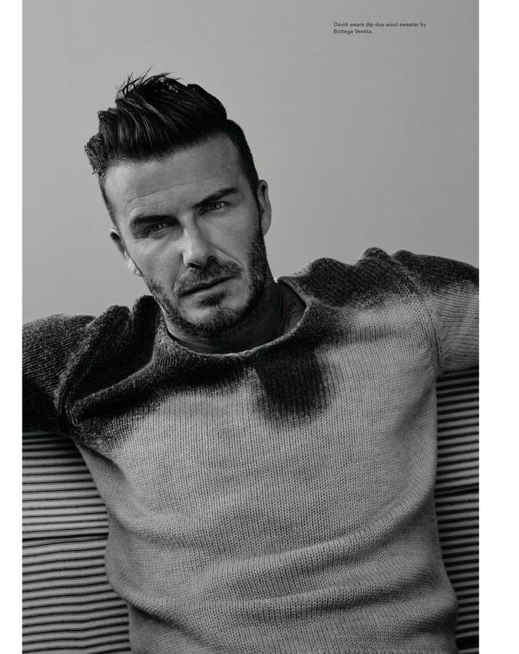 貝克漢姆黑白寫真集 性感半裸演繹完美型男