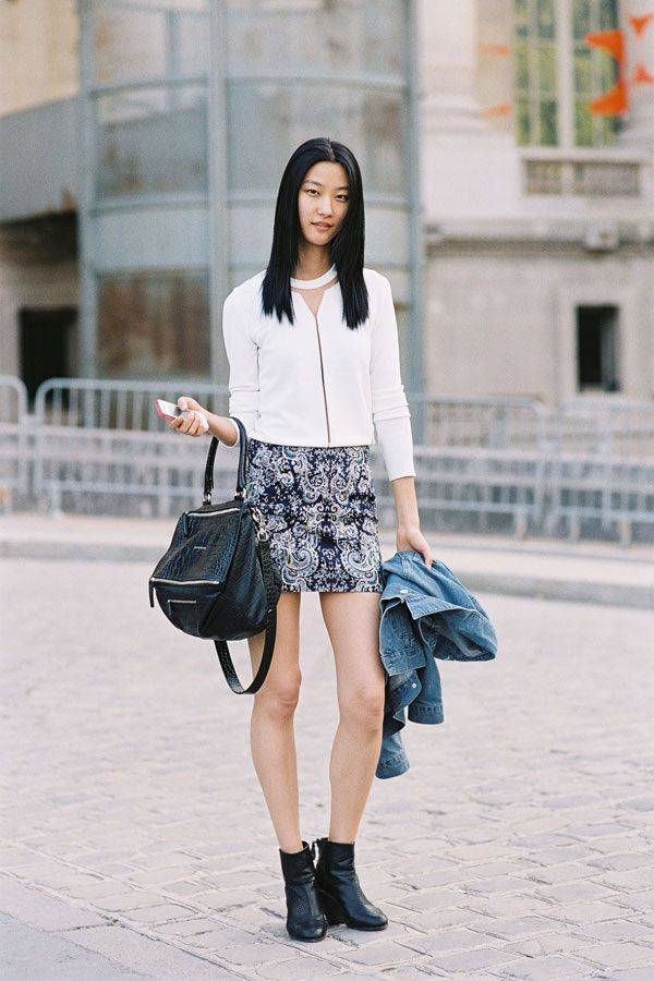 韓國(guó)模特樸智慧時(shí)尚簡(jiǎn)約實(shí)用街拍