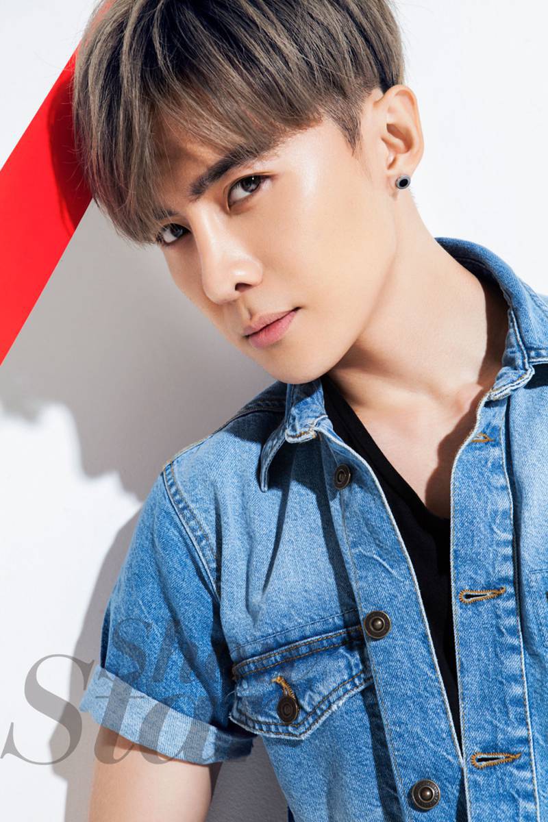 人氣偶像唐禹哲短發(fā)潮流時(shí)尚寫真集