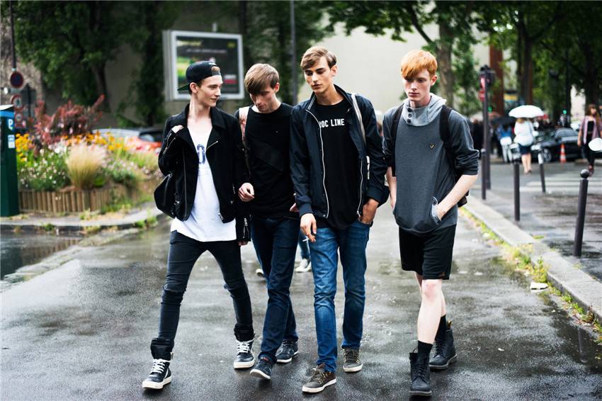 歐美型男街拍 演繹2016最潮時尚搭配