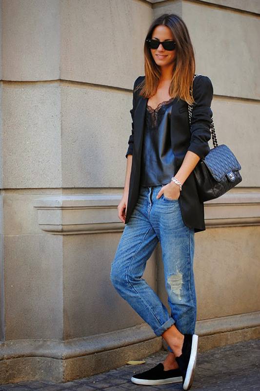 寬松牛仔褲怎么搭配？時尚達人給你不一樣的感覺