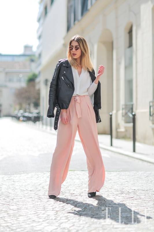 個小也不怕 高腰闊腿褲讓你胸以下全是大長腿！