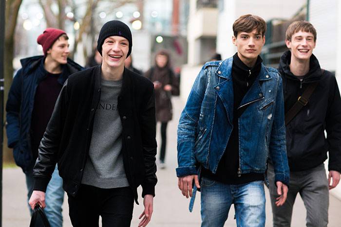 男裝時裝周的男模街拍look 又是一大波小鮮肉們