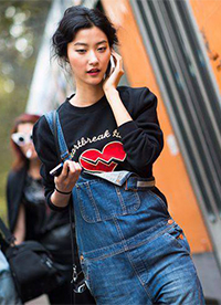 韓國(guó)模特樸智慧時(shí)尚簡(jiǎn)約實(shí)用街拍