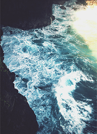 唯美海邊圖片 我想和你一起去看海