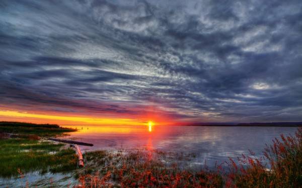 海邊日落唯美圖片 碧海藍(lán)天風(fēng)景宜人