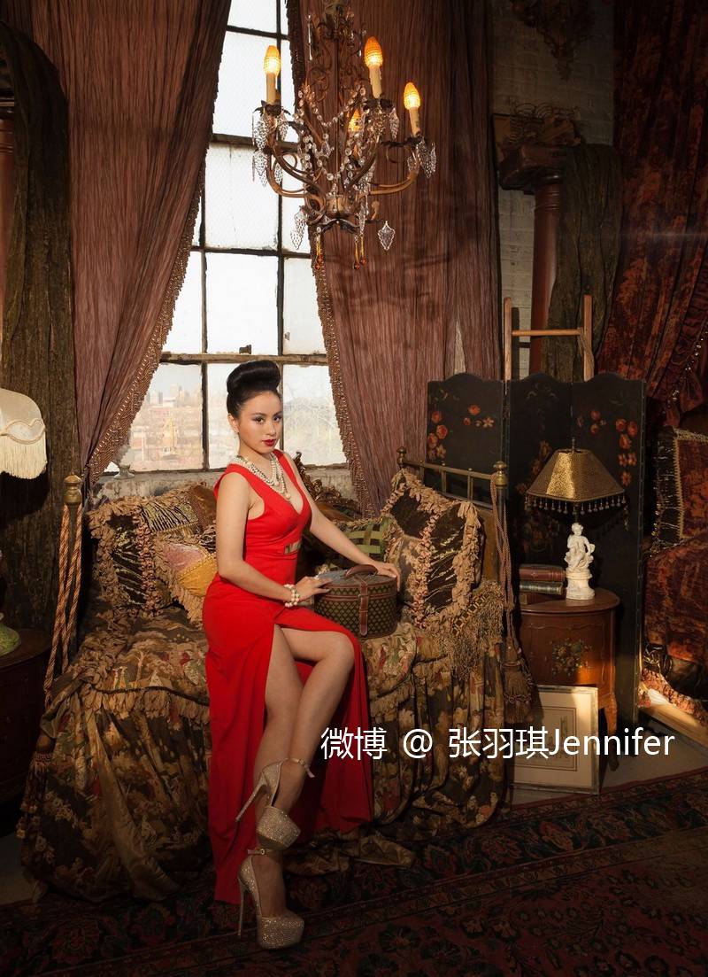 身材傲嬌堪比柳巖 張羽琪Jennifer還是個胸大顏好的古典美人