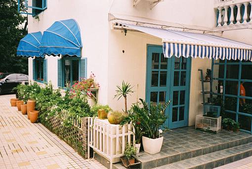 唯美清新小鎮(zhèn)街道風(fēng)景圖片欣賞